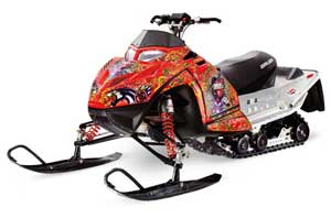 Polaris IQ Race 600 Sled Graphic Kit