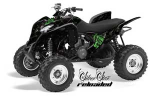 Honda TRX 700 XX ATV Graphic Kit - 2009-2015 Silver Star - Reloaded Gree