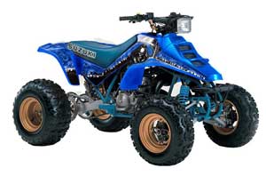 Suzuki LT 250 / 250 R ATV Graphic Kit - 1985-1992 Reaper Blue