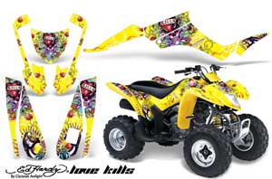 Suzuki LTZ 250 ATV Custom Graphic Kit - 2004-2011