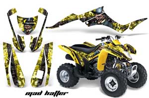 Suzuki LTZ 250 ATV Custom Graphic Kit - 2004-2011