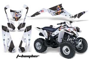 Suzuki LTZ 250 ATV Custom Graphic Kit - 2004-2011