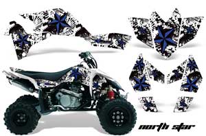 Suzuki LTR 450 ATV Graphic Kit - 2006-2009 Northstar Black