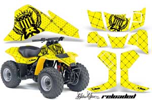 Suzuki QuadSport LT 80 ATV Custom Graphic Kit - 1987-2006
