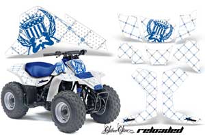 Suzuki QuadSport LT 80 ATV Custom Graphic Kit - 1987-2006