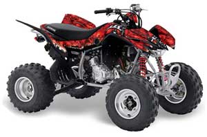 Honda TRX 400 EX ATV Graphic Kit - 2008-2016 Reaper Red