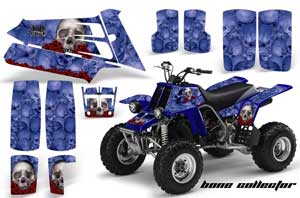 Yamaha Banshee 350 (Full Bore Plastics) ATV Graphic Kit - All Years Bone Collector Blue