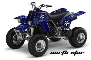 Yamaha Banshee 350 (Full Bore Plastics) ATV Graphic Kit - All Years Northstar Blue