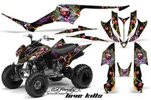 Yamaha Raptor 350 ATV Custom Graphic Kit - 2004-2014