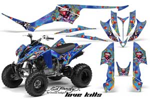 Yamaha Raptor 350 ATV Custom Graphic Kit - 2004-2014