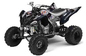 Yamaha Raptor 700 ATV Graphic Kit - 2006-2012 T Bomber Black