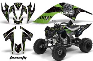 Yamaha Raptor 700 ATV Graphic Kit - 2006-2012 Toxicity Green