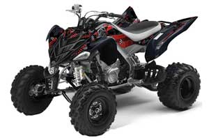 Yamaha Raptor 700 ATV Graphic Kit - 2006-2012 Toxicity Red