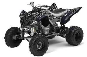 Yamaha Raptor 700 ATV Graphic Kit - 2006-2012 Urban Camo Black