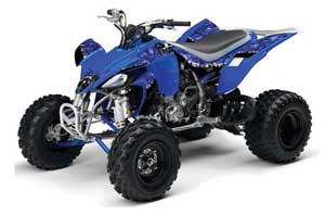 Yamaha YFZ 450 ATV Graphic Kit - 2004-2014 Reaper Blue