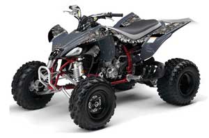 Yamaha YFZ 450 ATV Graphic Kit - 2004-2014 Reaper Silver