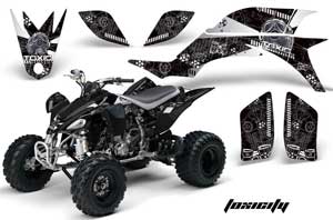 Yamaha YFZ 450 ATV Graphic Kit - 2004-2014 Toxicity White