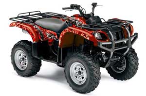 Yamaha Grizzly 660 ATV Graphic Kit