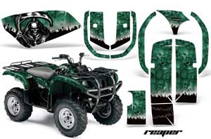 Yamaha Grizzly 660 ATV Custom Graphic Kit - All Years