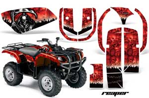 Yamaha Grizzly 660 ATV Custom Graphic Kit - All Years