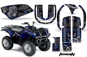 Yamaha Grizzly 660 ATV Custom Graphic Kit - All Years