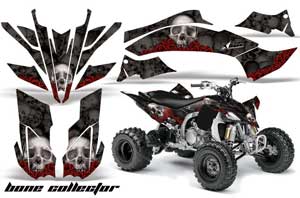 Yamaha YFZ 450SE / 450R ATV Graphic Kit - 2009-2013 Bone Collector Black