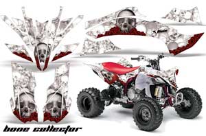 Yamaha YFZ 450SE / 450R ATV Graphic Kit - 2009-2013 Bone Collector White