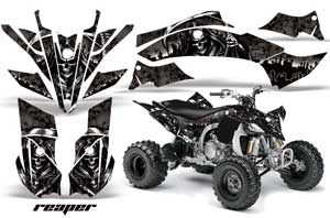 Yamaha YFZ 450SE / 450R ATV Graphic Kit - 2009-2013 Reaper Black