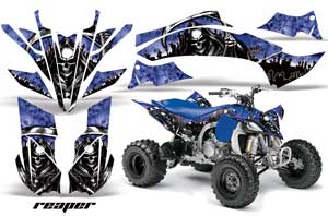 Yamaha YFZ 450SE / 450R ATV Graphic Kit - 2009-2013 Reaper Blue