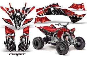 Yamaha YFZ 450SE / 450R ATV Graphic Kit - 2009-2013 Reaper Red