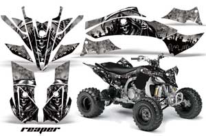 Yamaha YFZ 450SE / 450R ATV Graphic Kit - 2009-2013 Reaper Silver