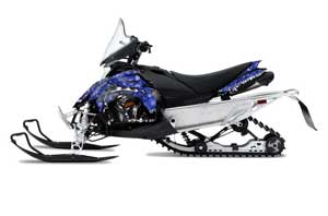Yamaha Phazer RTX / GT Sled Graphic Kit - 2007-2016 Reaper Blue