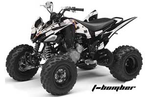 Yamaha Raptor 250 ATV Graphic Kit - 2008-2014 T Bomber Black