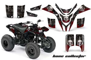 Yamaha Blaster YFS200 ATV Graphic Kit - 1988-2001 Bone Collector Black