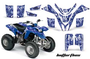 Yamaha Blaster YFS200 ATV Graphic Kit - 1988-2001 Butterfly Blue