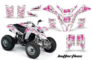 Yamaha Blaster YFS200 ATV Graphic Kit - 1988-2001 Butterfly Pink
