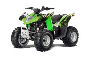 Arctic Cat DVX50 ATV Graphic Kit - 2008-2017 Carbon X Green