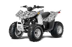 Arctic Cat DVX90 ATV Graphic Kit - 2008-2017 Digi Camo White