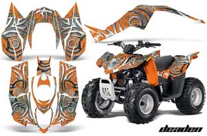 Arctic Cat DVX90 ATV Custom Graphic Kit - 2008-2017