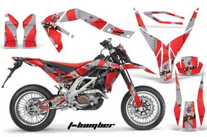 Aprilia SXV 4.5 / 5.5 Dirt Bike Custom Graphic Kit - 2006-2015