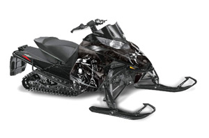 Arctic Cat ProCross Sno Pro Sled Graphic Kit - 2012-2016 Reaper Black