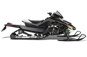 Arctic Cat Z1 Turbo Sled Graphic Kit - 2006-2012 Reaper Black