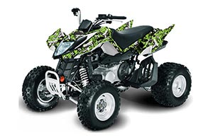 Arctic Cat DVX400 ATV Graphic Kit
