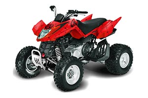 Arctic Cat DVX400 ATV Graphic Kit - All Years SilverStar - Reloaded Black