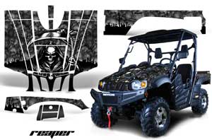 Bennche Big Horn Graphic Kit - All Years Reaper Black