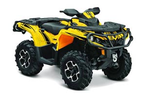 Can Am Outlander XT / DPS / SST ATV Graphic Kit