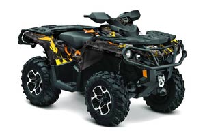 Can Am Outlander XT / DPS / SST ATV Graphic Kit