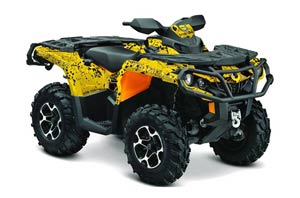 Can Am Outlander XT / DPS / SST ATV Graphic Kit