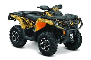 Can Am Outlander XT / DPS / SST ATV Graphic Kit