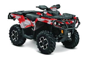Can Am Outlander XT / DPS / SST ATV Graphic Kit